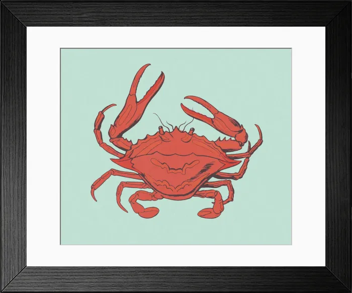 Framed Print : Red Crab. http: / / csaimages.com / images / istockprofile / csa_vector_dsp.jpg Framed Print : Red Crab. http: / / csaimages.com / images / istockprofile / csa_vector_dsp.jpg
