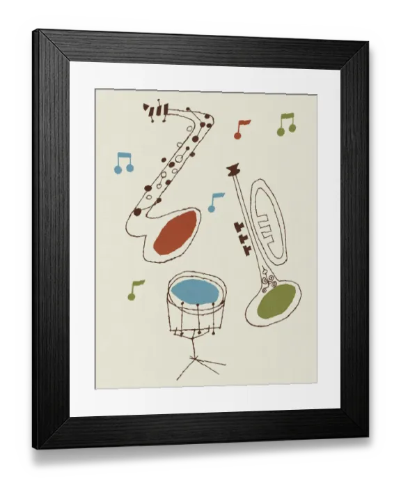 Framed Print : Musical Instruments Framed Print : Musical Instruments