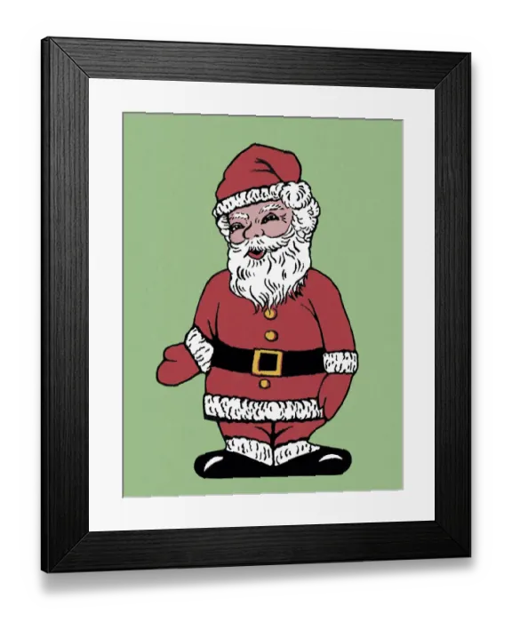 Framed Print : Santa Claus Framed Print : Santa Claus