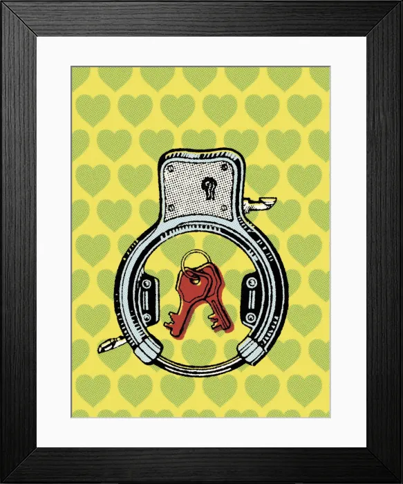 Framed Print : Lock and Keys Framed Print : Lock and Keys