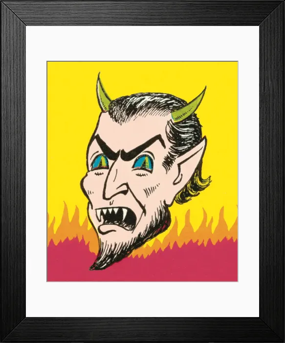 Framed Print : Devil. http: / / csaimages.com / images / istockprofile / csa_vector_dsp.jpg Framed Print : Devil. http: / / csaimages.com / images / istockprofile / csa_vector_dsp.jpg