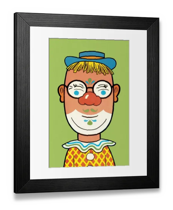 Framed Print : Clown. http: / / csaimages.com / images / istockprofile / csa_vector_dsp.jpg Framed Print : Clown. http: / / csaimages.com / images / istockprofile / csa_vector_dsp.jpg