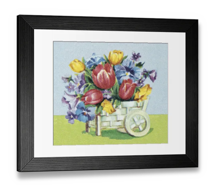 Framed Print : Flowers. http: /  / csaimages.com / images / istockprofile / csa_vector_dsp.jpg