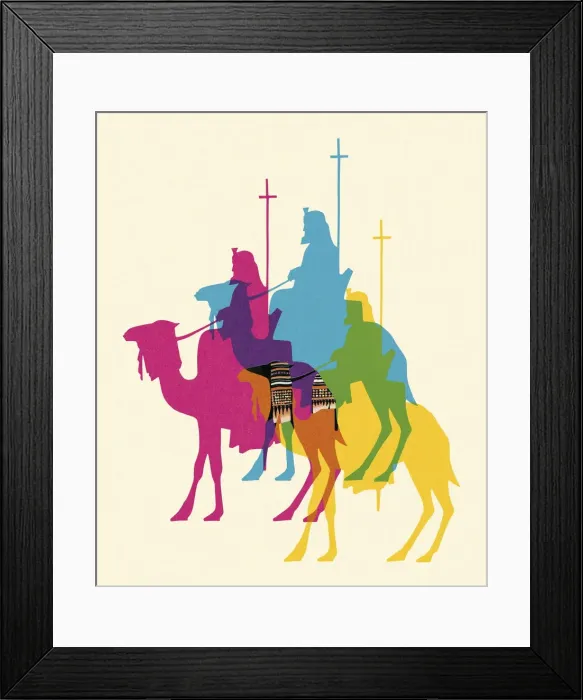 Framed Print : Three Wise Men Framed Print : Three Wise Men