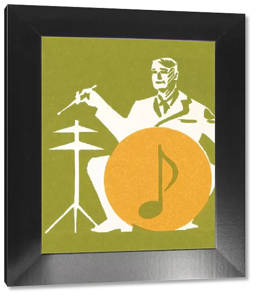 Drummer. http: /  / csaimages.com / images / istockprofile / csa_vector_dsp.jpg
