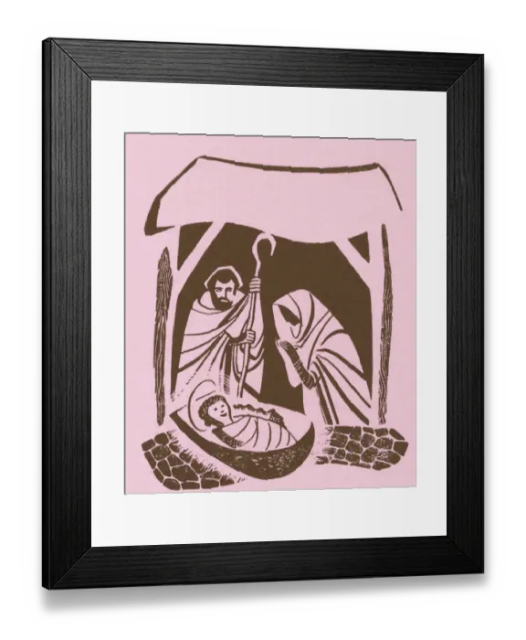 Framed Print : Natvity Scene Framed Print : Natvity Scene