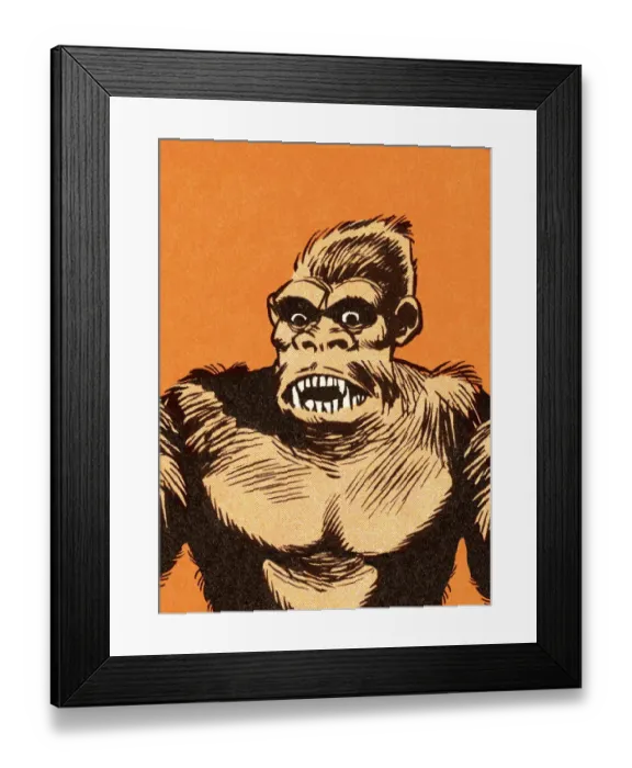 Framed Print : Ape. http: / / csaimages.com / images / istockprofile / csa_vector_dsp.jpg Framed Print : Ape. http: / / csaimages.com / images / istockprofile / csa_vector_dsp.jpg