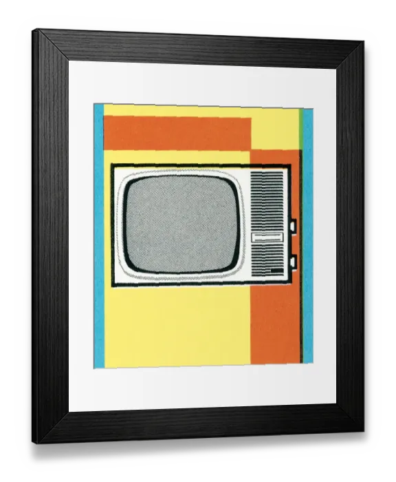 Framed Print : Television Framed Print : Television