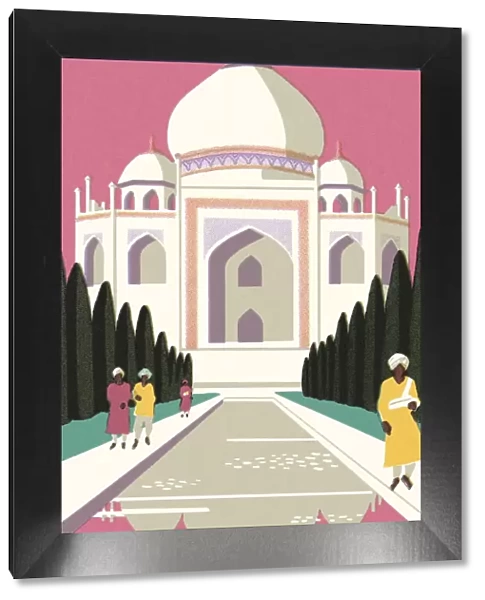 Taj Mahal. http: /  / csaimages.com / images / istockprofile / csa_vector_dsp.jpg