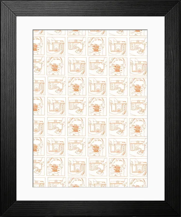 Framed Print : Abstract pattern Framed Print : Abstract pattern