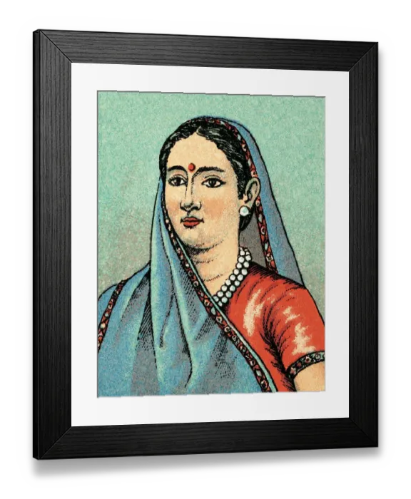 Framed Print : Portrait of a Woman