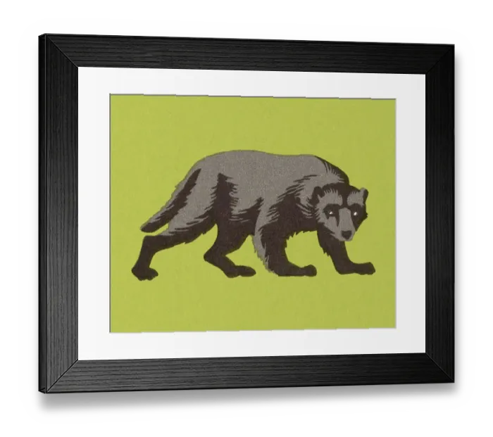 Framed Print : Wolverine. http: / / csaimages.com / images / istockprofile / csa_vector_dsp.jpg Framed Print : Wolverine. http: / / csaimages.com / images / istockprofile / csa_vector_dsp.jpg