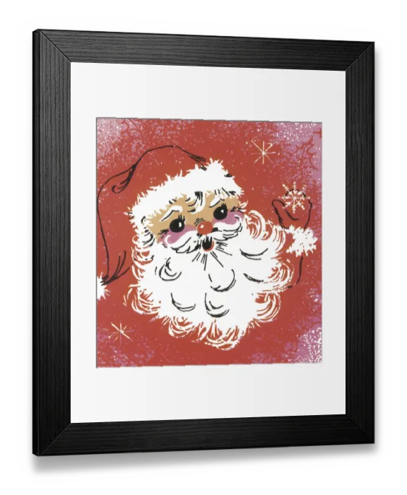 Framed Print : Santa Claus Framed Print : Santa Claus