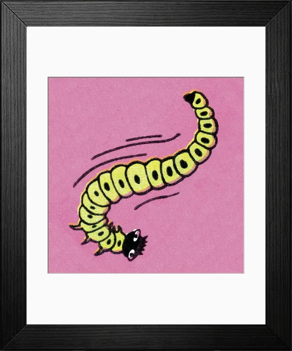 Framed Print : Caterpillar Framed Print : Caterpillar