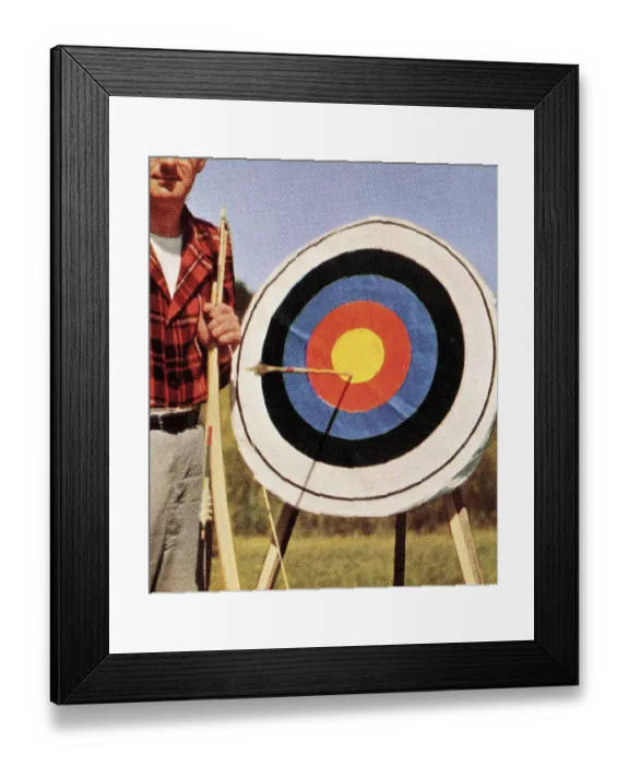 Framed Print : Archery Man Framed Print : Archery Man