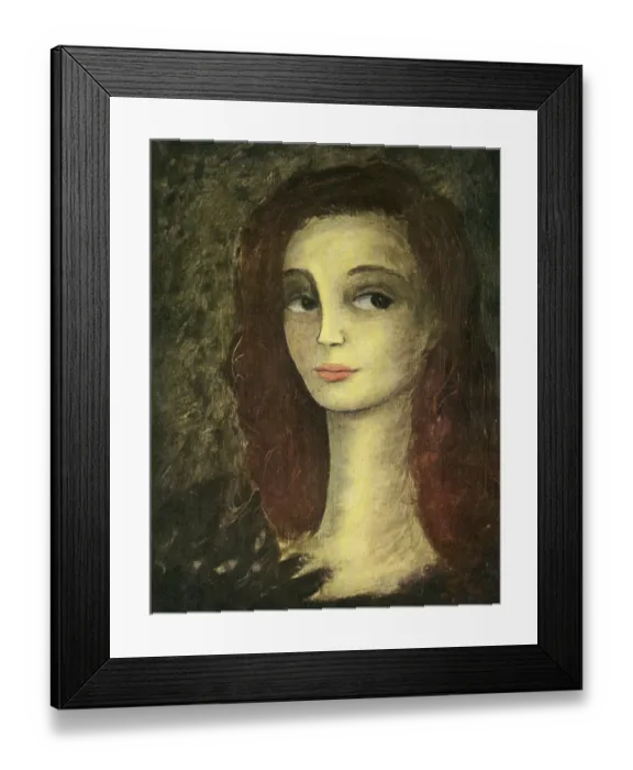 Framed Print : Portrait of A Woman