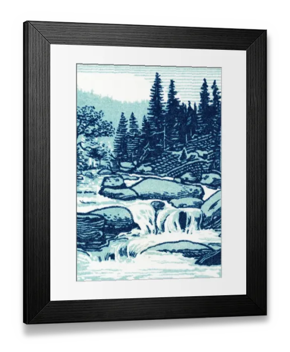 Framed Print : Mountain spring Framed Print : Mountain spring
