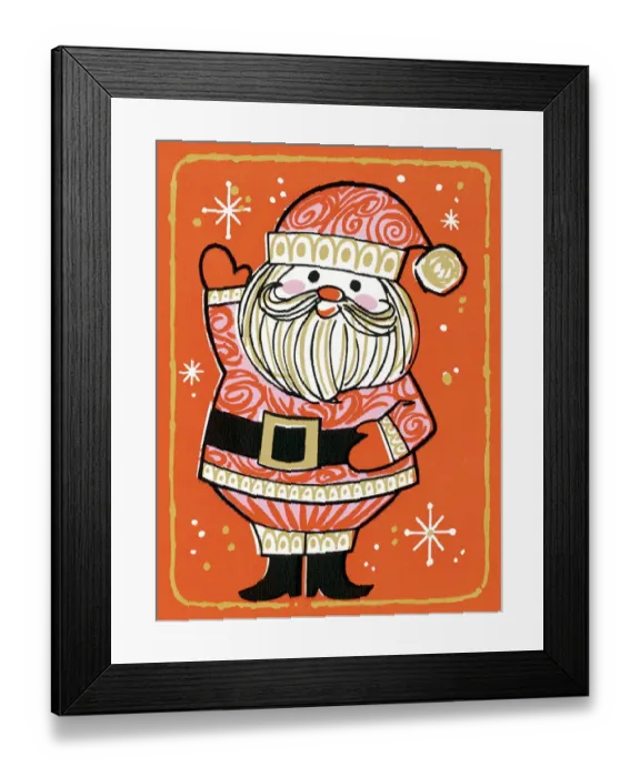 Framed Print : Santa Claus