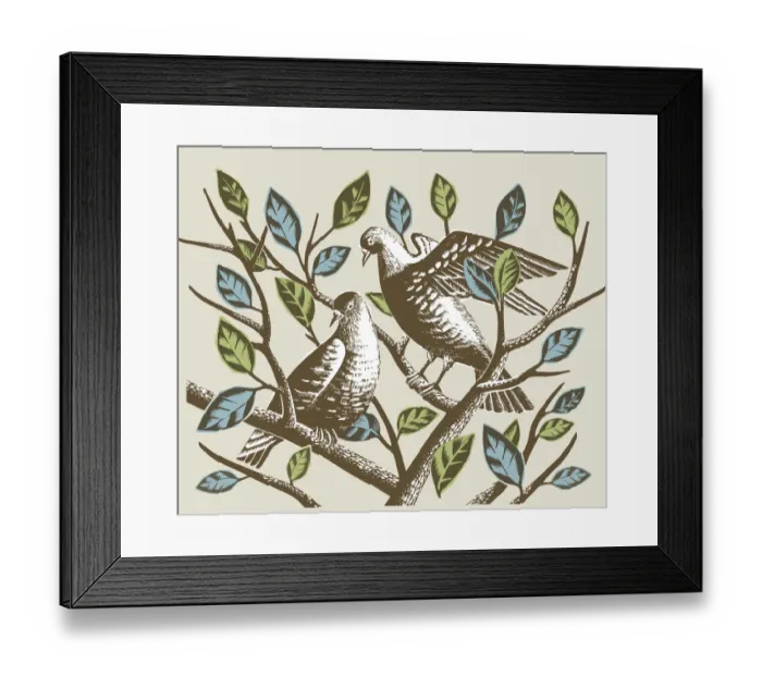 Framed Print : Birds in Branches Framed Print : Birds in Branches