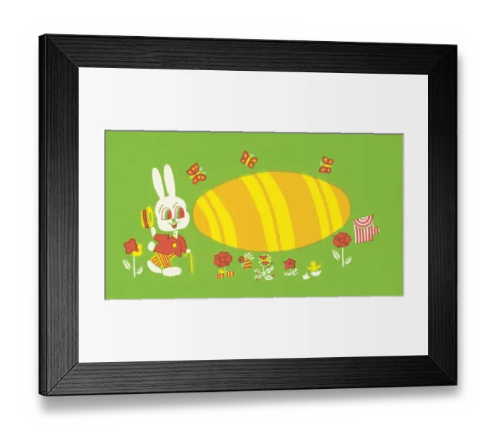 Framed Print : Easter bunny Framed Print : Easter bunny