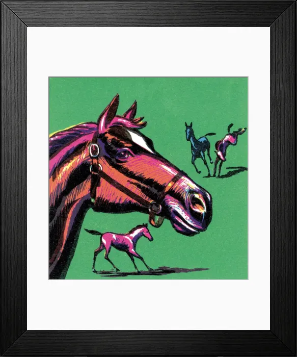 Framed Print : Horses. http: / / csaimages.com / images / istockprofile / csa_vector_dsp.jpg Framed Print : Horses. http: / / csaimages.com / images / istockprofile / csa_vector_dsp.jpg