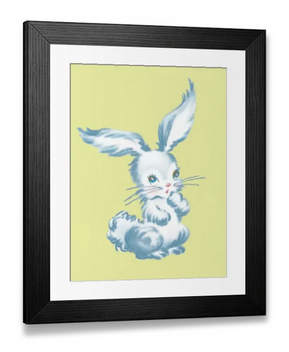 Framed Print : Bunny rabbit Framed Print : Bunny rabbit