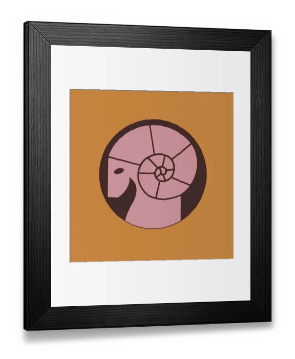 Framed Print : Aries Sign Framed Print : Aries Sign