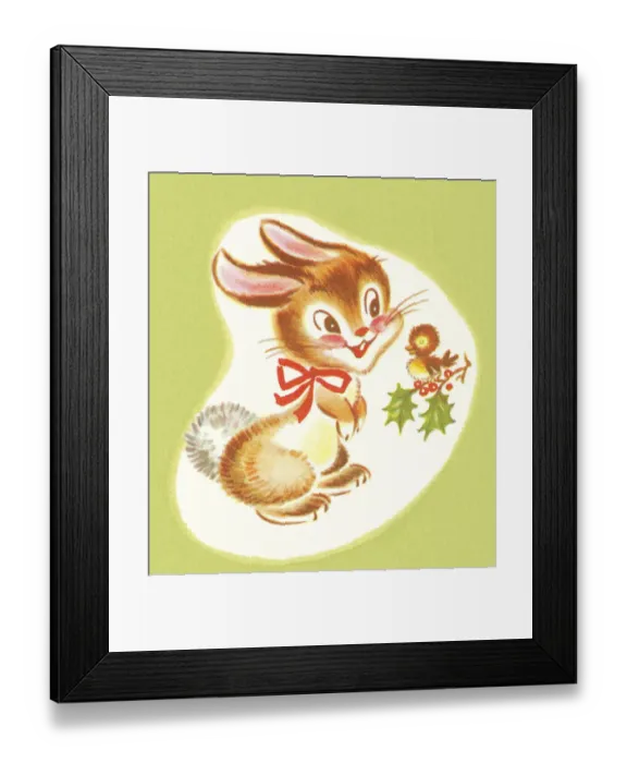 Framed Print : Bunny rabbit Framed Print : Bunny rabbit