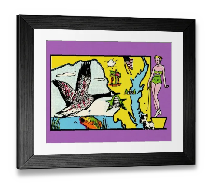 Framed Print : State of Maryland Framed Print : State of Maryland