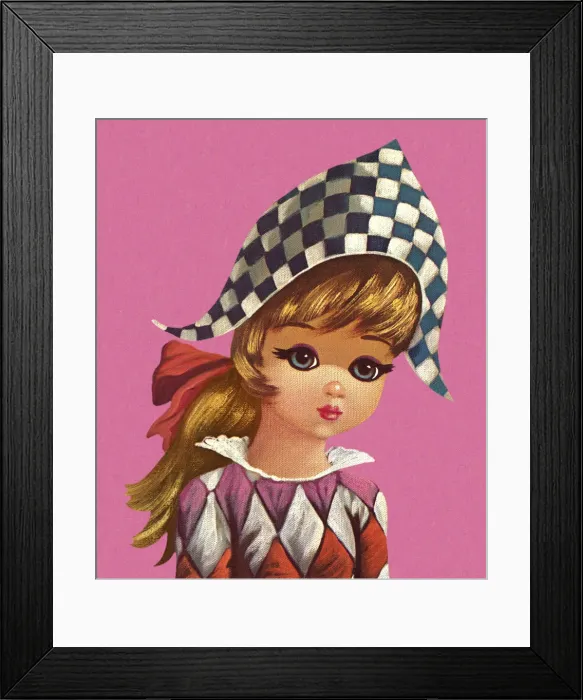 Framed Print : Young Harlequin Framed Print : Young Harlequin