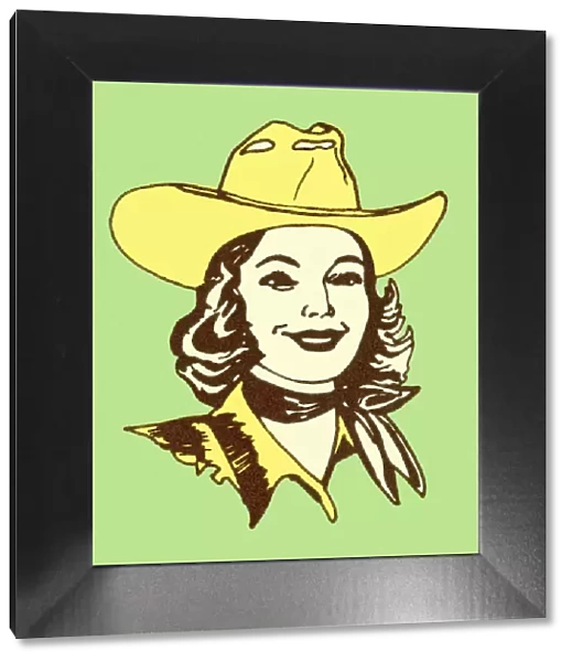 Cowgirl. http: /  / csaimages.com / images / istockprofile / csa_vector_dsp.jpg