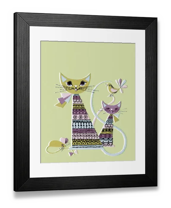 Framed Print : Two Cats. http: / / csaimages.com / images / istockprofile / csa_vector_dsp.jpg Framed Print : Two Cats. http: / / csaimages.com / images / istockprofile / csa_vector_dsp.jpg