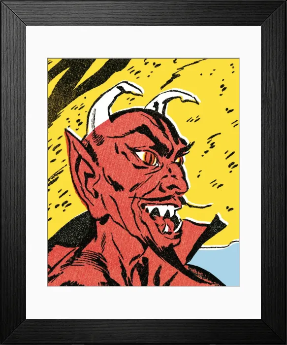 Framed Print : Devil. http: / / csaimages.com / images / istockprofile / csa_vector_dsp.jpg Framed Print : Devil. http: / / csaimages.com / images / istockprofile / csa_vector_dsp.jpg