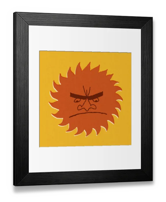 Framed Print : Angry Sun. http: / / csaimages.com / images / istockprofile / csa_vector_dsp.jpg Framed Print : Angry Sun. http: / / csaimages.com / images / istockprofile / csa_vector_dsp.jpg