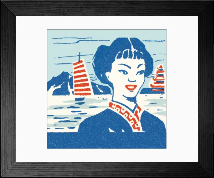 Framed Print : Asian Person Framed Print : Asian Person
