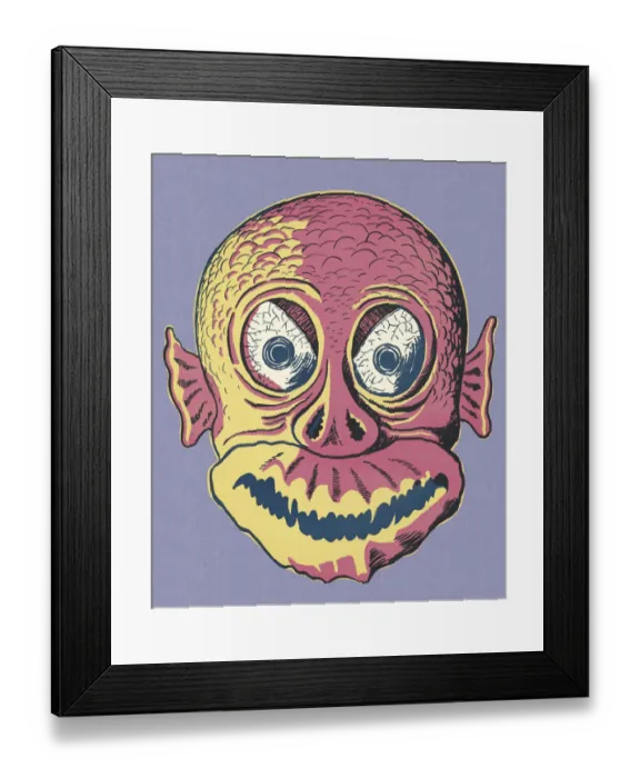 Framed Print : Sea Monster Framed Print : Sea Monster