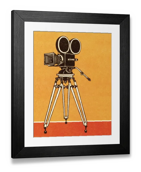 Framed Print : Television camera Framed Print : Television camera
