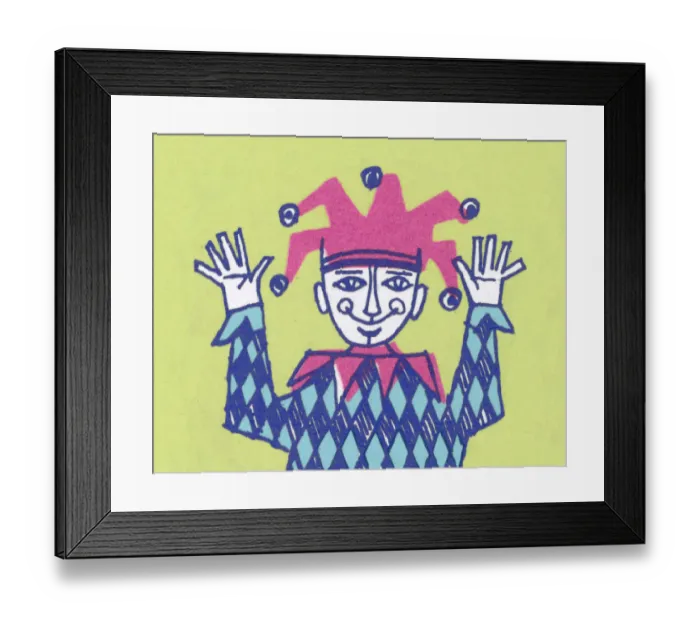 Framed Print : Court Jester Framed Print : Court Jester