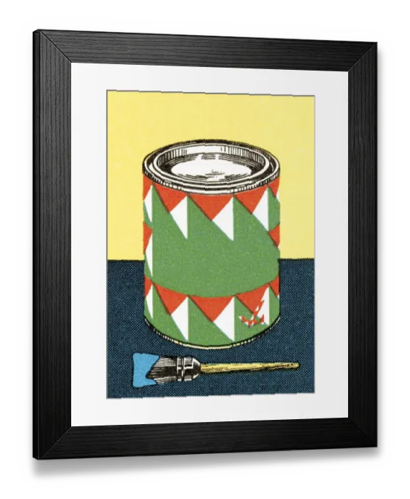 Framed Print : Paint can. http: / / csaimages.com / images / istockprofile / csa_vector_dsp.jpg Framed Print : Paint can. http: / / csaimages.com / images / istockprofile / csa_vector_dsp.jpg