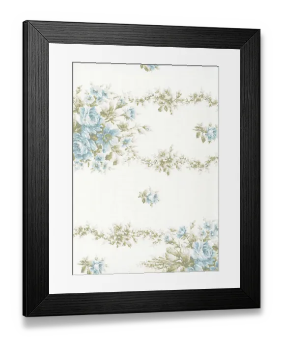 Framed Print : Flower pattern
