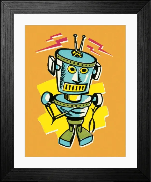 Framed Print : Robot. http: / / csaimages.com / images / istockprofile / csa_vector_dsp.jpg Framed Print : Robot. http: / / csaimages.com / images / istockprofile / csa_vector_dsp.jpg