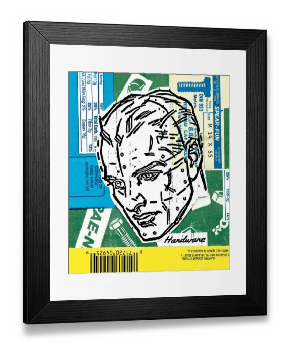 Framed Print : Human industry Framed Print : Human industry