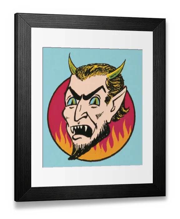 Framed Print : Devil. http: / / csaimages.com / images / istockprofile / csa_vector_dsp.jpg Framed Print : Devil. http: / / csaimages.com / images / istockprofile / csa_vector_dsp.jpg