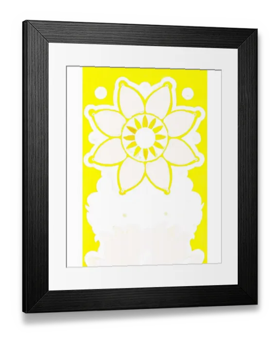 Framed Print : Groovy Flower Framed Print : Groovy Flower