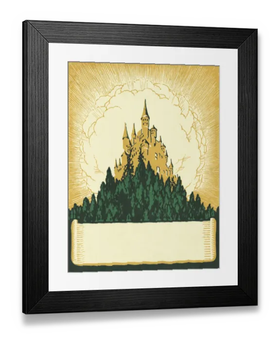 Framed Print : Castle in the Forest Framed Print : Castle in the Forest