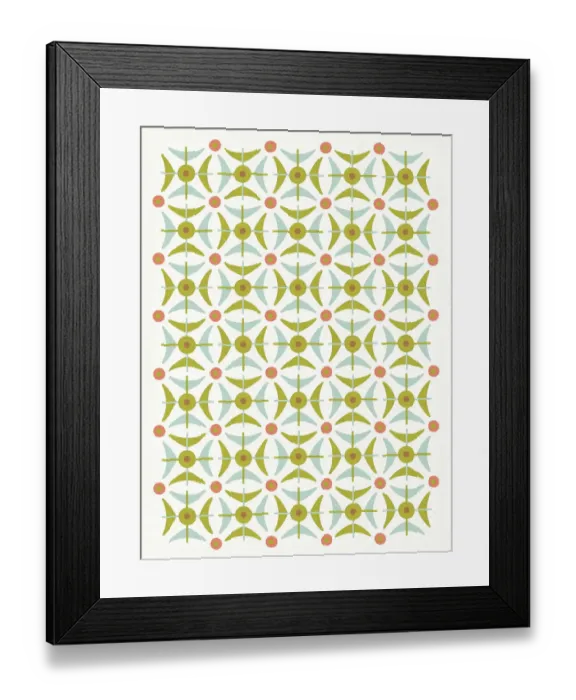 Framed Print : Abstract pattern Framed Print : Abstract pattern