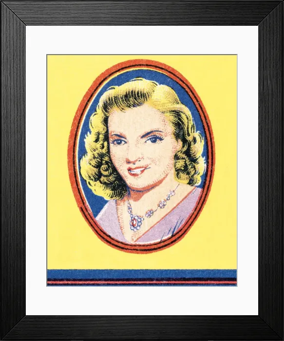 Framed Print : Woman in frame Framed Print : Woman in frame