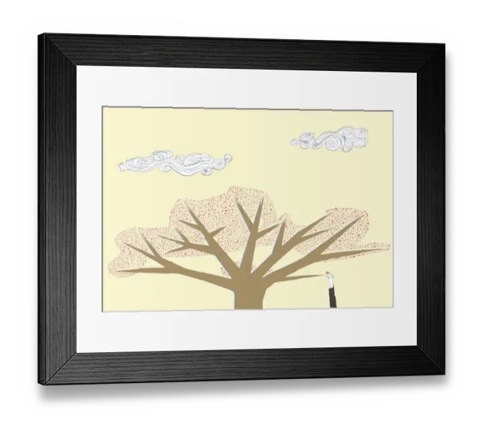 Framed Print : Hand Pulling Fruit off Tree Framed Print : Hand Pulling Fruit off Tree