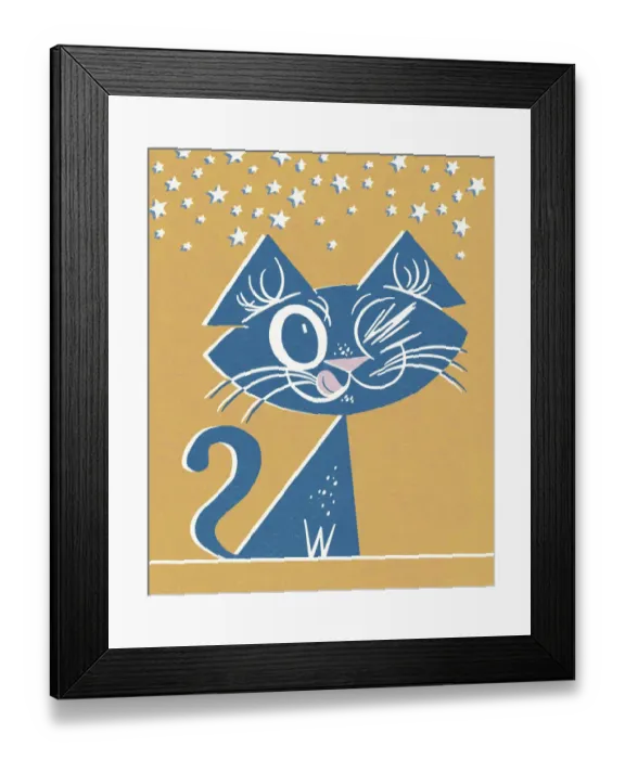 Framed Print : Happy Cat. http: / / csaimages.com / images / istockprofile / csa_vector_dsp.jpg Framed Print : Happy Cat. http: / / csaimages.com / images / istockprofile / csa_vector_dsp.jpg