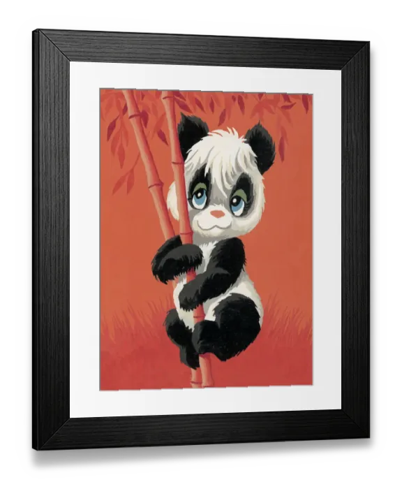 Framed Print : Panda bear Framed Print : Panda bear